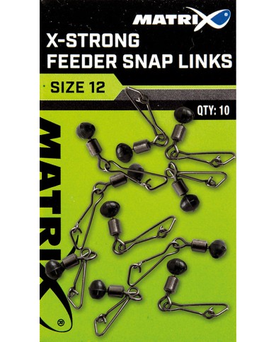 MATRIX X-STRONG FEEDER SNAP LINKS MATRIX X-STRONG FEEDER SNAP LINKS