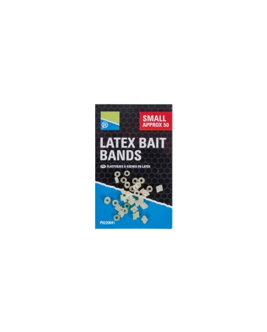 PRESTON ELASTICI LATEX BAIT BANDS PRESTON ELASTICI LATEX BAIT BANDS