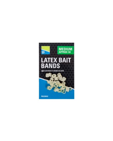 PRESTON ELASTICI LATEX BAIT BANDS PRESTON ELASTICI LATEX BAIT BANDS