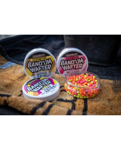 PELLET MICRO BAND'UM FLUORO WAFTER  SONUBAITS PELLET MICRO BAND'UM FLUORO WAFTER  SONUBAITS