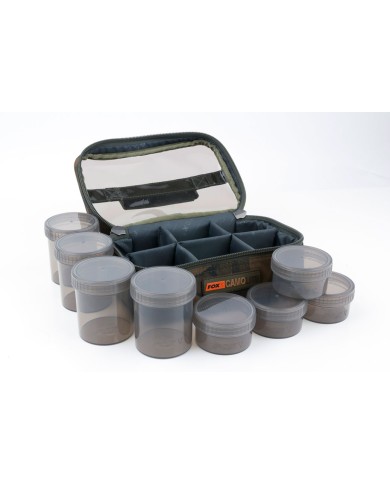 FOX CAMOLITE GLUG 8 POT CASE