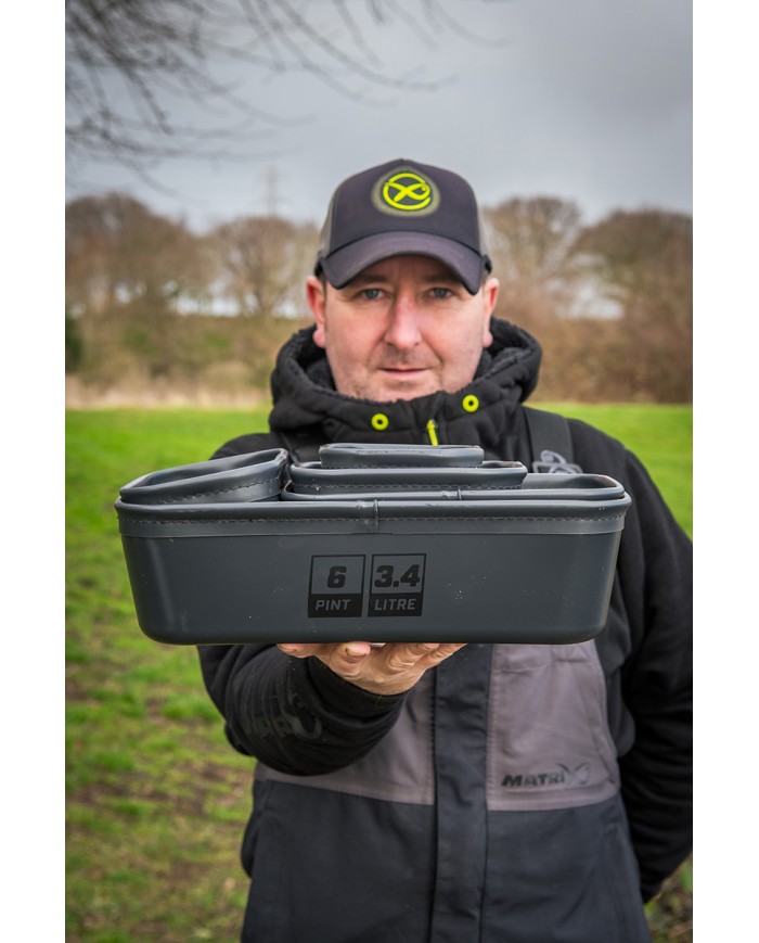 MATRIX CONTENITORI ESCHE EVA STACKING BAIT TUBE SET MATRIX CONTENITORI ESCHE EVA STACKING BAIT TUBE SET