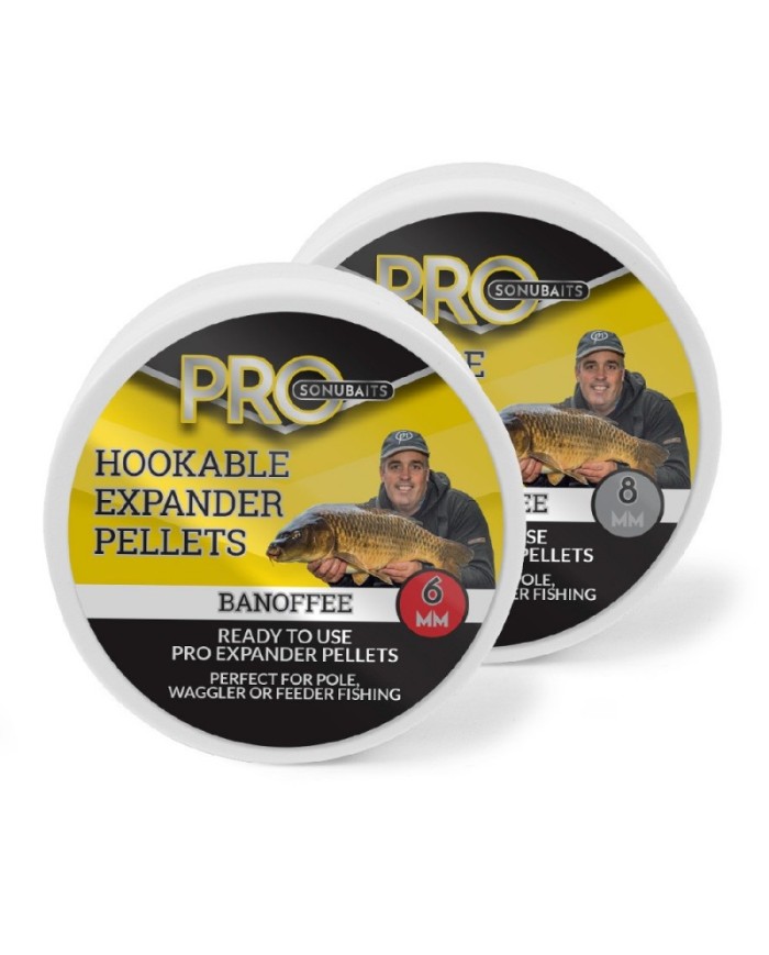 PELLET PRO HOOKABLE EXPANDER SONUBAITS BANOFFE