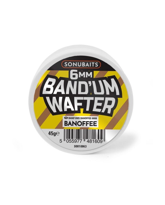 PELLET BAND'UM WAFTER SONUBAITS BANOFFE 6 MM