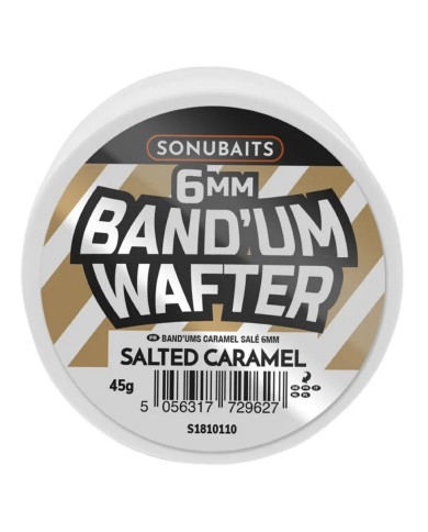 PELLET BAND'UM SALTED CARAMEL SONUBAITS 6MM PELLET BAND'UM SALTED CARAMEL SONUBAITS 6MM