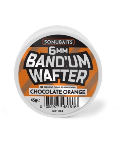 PELLET BAND'UM WAFTER CHOCOLATE ORANGE SONUBAITS 6MM PELLET BAND'UM WAFTER CHOCOLATE ORANGE SONUBAITS 6MM