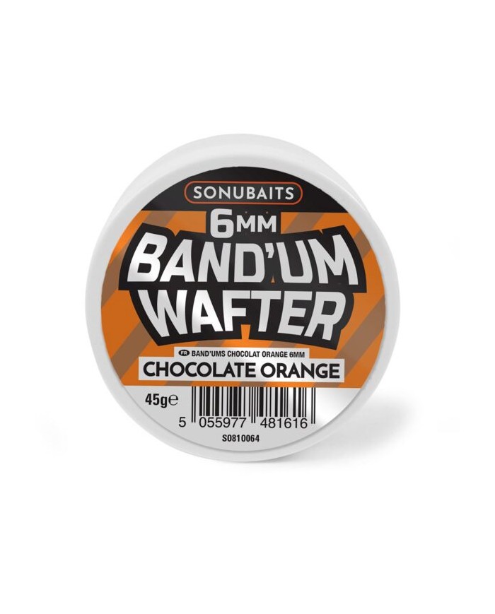 PELLET BAND'UM WAFTER CHOCOLATE ORANGE SONUBAITS 6MM