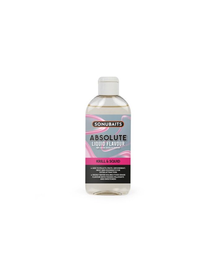 ADDITTIVO ABSOLUTE LIQUID KRILL & SQUID SONUBAITS ADDITTIVO ABSOLUTE LIQUID KRILL & SQUID SONUBAITS