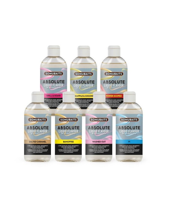 ADDITTIVO ABSOLUTE LIQUID WASHED OUT SONUBAITS ADDITTIVO ABSOLUTE LIQUID WASHED OUT SONUBAITS