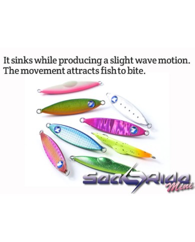 ARTFICIALE JIG SEARIDE MINI 9 GR BLUEBLUE ARTFICIALE JIG SEARIDE MINI 9 GR BLUEBLUE