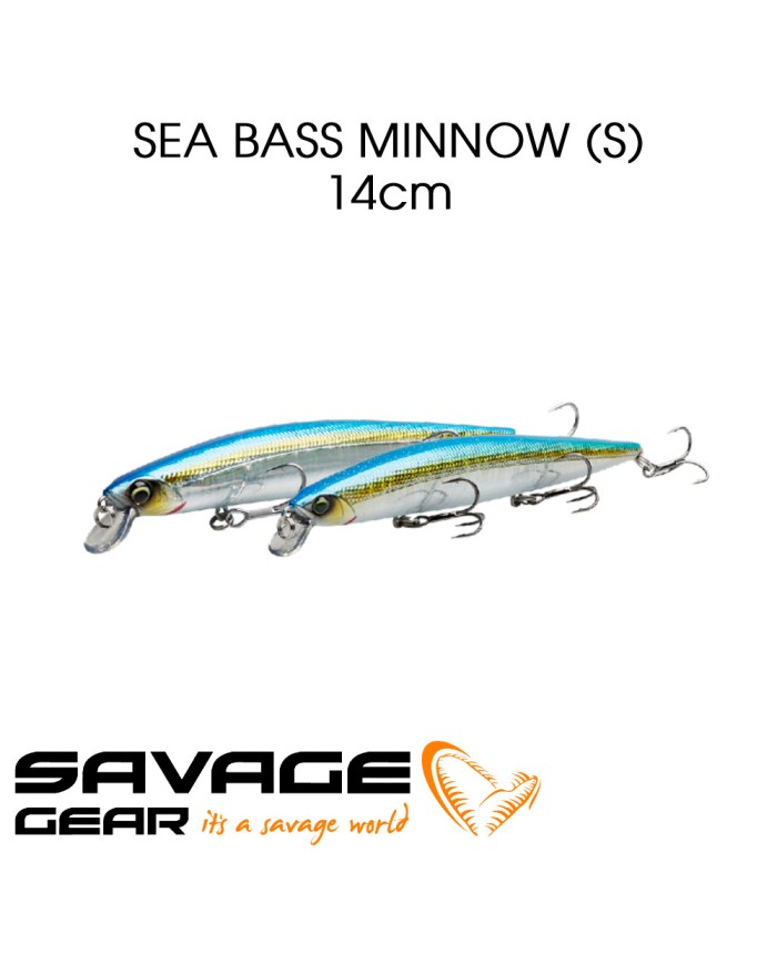 SAVAGE GEAR SEA BASS MINNOW 12 CM 12,5 GR