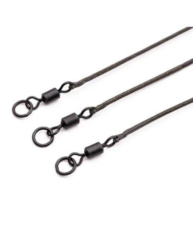 KORDA LEADCORE LEADERS RING SWIVEL-KABLE KORDA LEADCORE LEADERS RING SWIVEL-KABLE