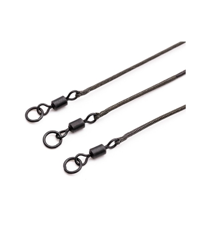 KORDA LEADCORE LEADERS RING SWIVEL-KABLE KORDA LEADCORE LEADERS RING SWIVEL-KABLE
