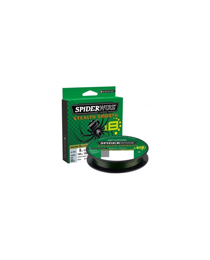 TRECCIA 8 CAPI SPIDEWIRE STEALTH SMOOTH 300MT TRECCIA 8 CAPI SPIDEWIRE STEALTH SMOOTH 300MT