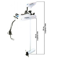 MOTORE ELETTRICO WATERSNAKE GEO SPOT GPS SW 65LB 12V