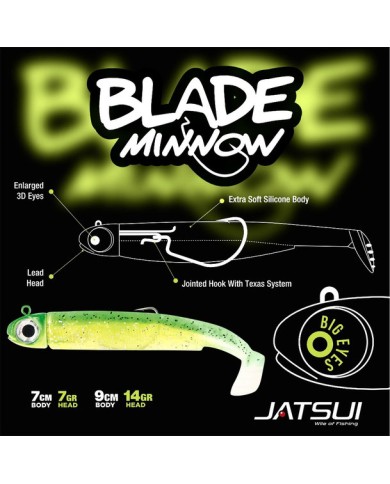 JATSUI ARTIFICIALE MONNOW BLADE JATSUI ARTIFICIALE MONNOW BLADE