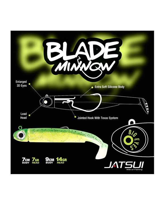 JATSUI ARTIFICIALE MONNOW BLADE