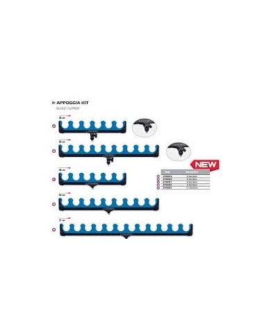Colmic TOP kit rest 9 posti Colmic TOP kit rest 9 posti