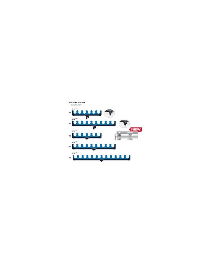 Colmic TOP kit rest 9 posti Colmic TOP kit rest 9 posti