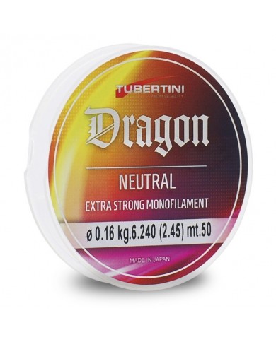 monofilo tubertini dragon neutral 500 mt monofilo tubertini dragon neutral 500 mt