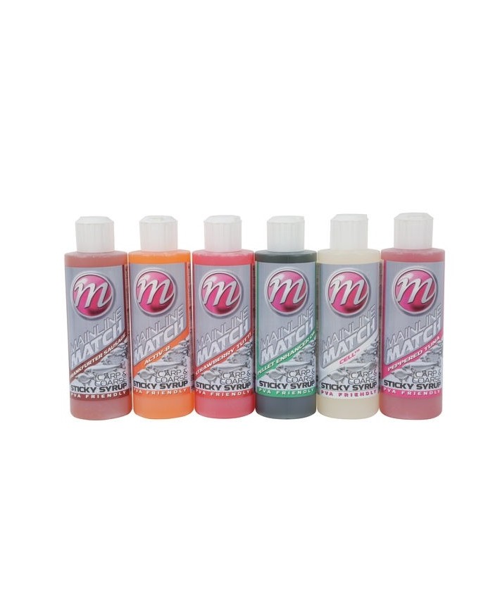 mainline MATCH CARP & COARSE STICKY SYRUPS mainline MATCH CARP & COARSE STICKY SYRUPS