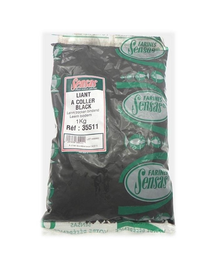 sensas liant a coller black -collante nero