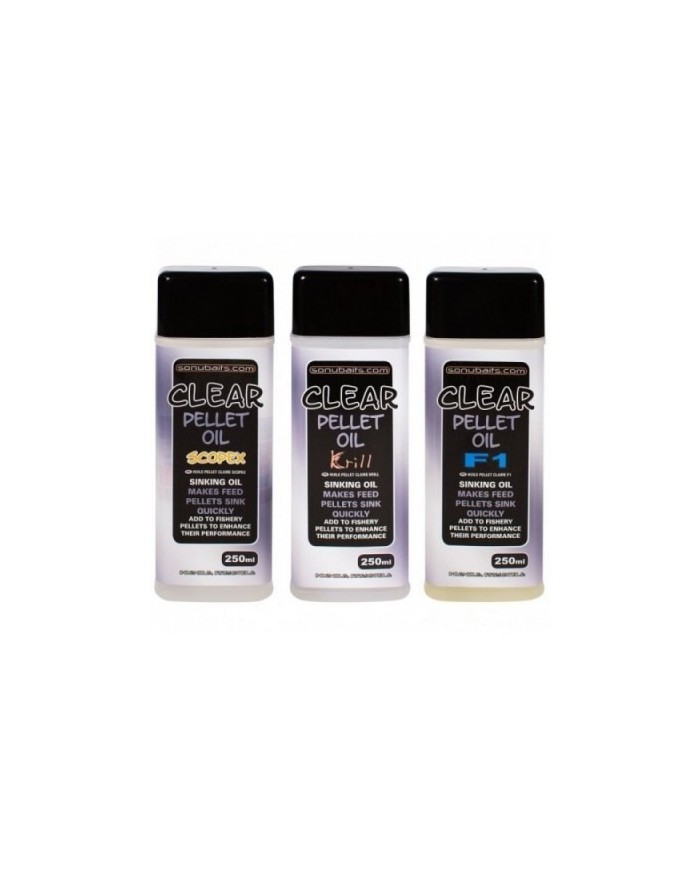 sonubaits clear pellet oil sonubaits clear pellet oil