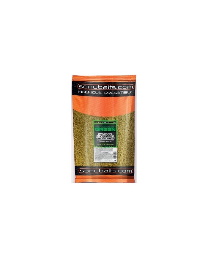 sonubaits pastura super crush green 2 kg