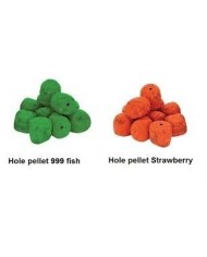 reactorbaits hole pellet 14 mm 999 pesce o fragola reactorbaits hole pellet 14 mm 999 pesce o fragola