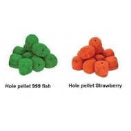reactorbaits hole pellet 14 mm 999 pesce o fragola