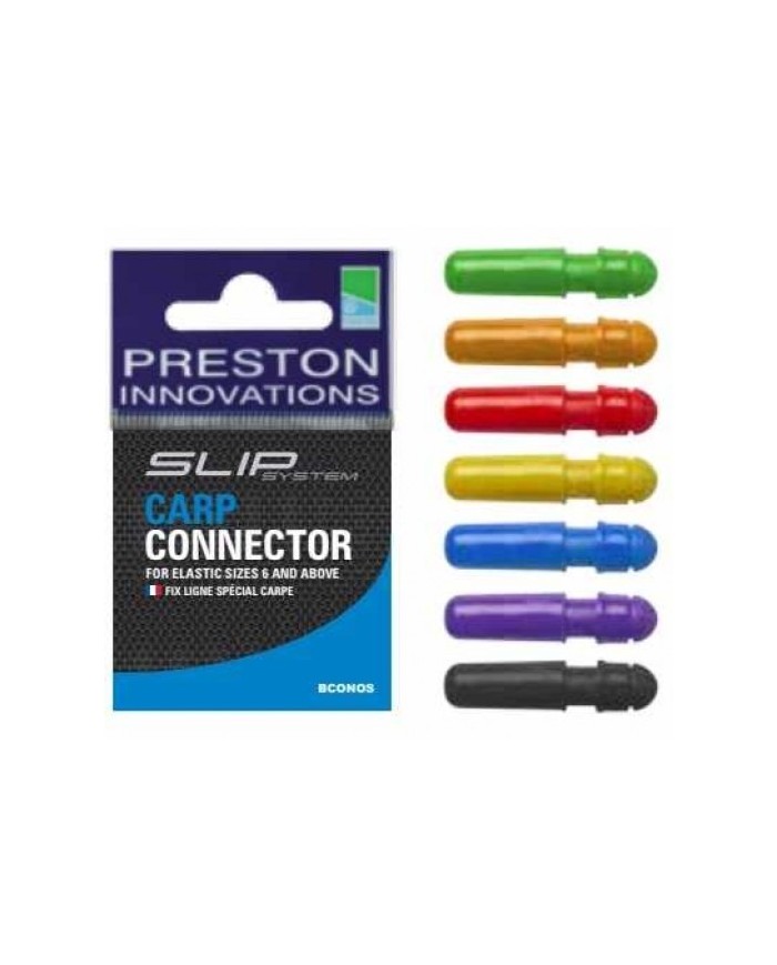 preston apicale slip carp connector extra orange