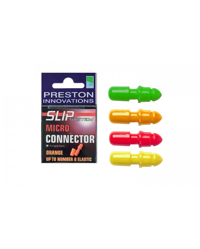 preston apicale slip micro connector orange
