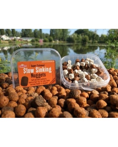 DYNAMITE PELLET INNESCO NUGGETS SLOW SINKING BROWN/WHITE DYNAMITE PELLET INNESCO NUGGETS SLOW SINKING BROWN/WHITE