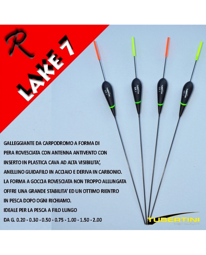 Galleggianti da Pesca Stralight Tubertini Pro Mare 7 Galleggiante Fiume Mare 