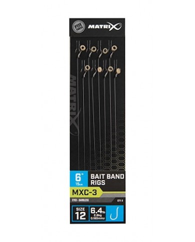 MATRIX TERMINALI MXC-3 BAIT BAND RIGS 15 CM MATRIX TERMINALI MXC-3 BAIT BAND RIGS 15 CM