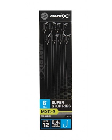 MATRIX TERMINALI MXC-3 SUPER STOP RIGS 15 MM MATRIX TERMINALI MXC-3 SUPER STOP RIGS 15 MM