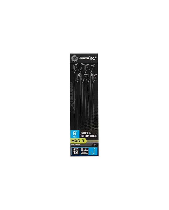 MATRIX TERMINALI MXC-3 SUPER STOP RIGS 15 MM MATRIX TERMINALI MXC-3 SUPER STOP RIGS 15 MM