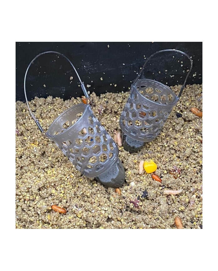 PRESTON PASTURATORE HEXMESH PLASTIC BULLET FEEDER PRESTON PASTURATORE HEXMESH PLASTIC BULLET FEEDER