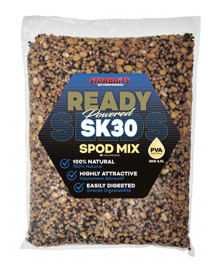 STARBAITS READY SEED SK30 GRANAGLIE STARBAITS READY SEED SK30 GRANAGLIE