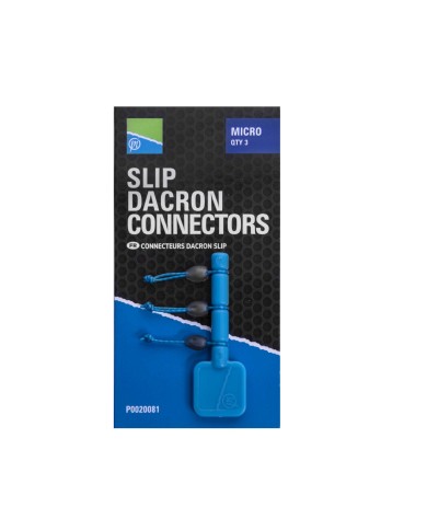 PRESTON SLIP DACRON CONNECTOR PRESTON SLIP DACRON CONNECTOR