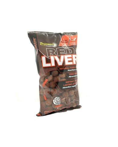 STARBAITS BOILIES RED LIVER
