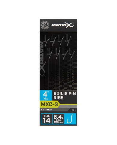 MATRIX TERMINALI MXC 3 BOILIE PIN RIG 10 CM MATRIX TERMINALI MXC 3 BOILIE PIN RIG 10 CM